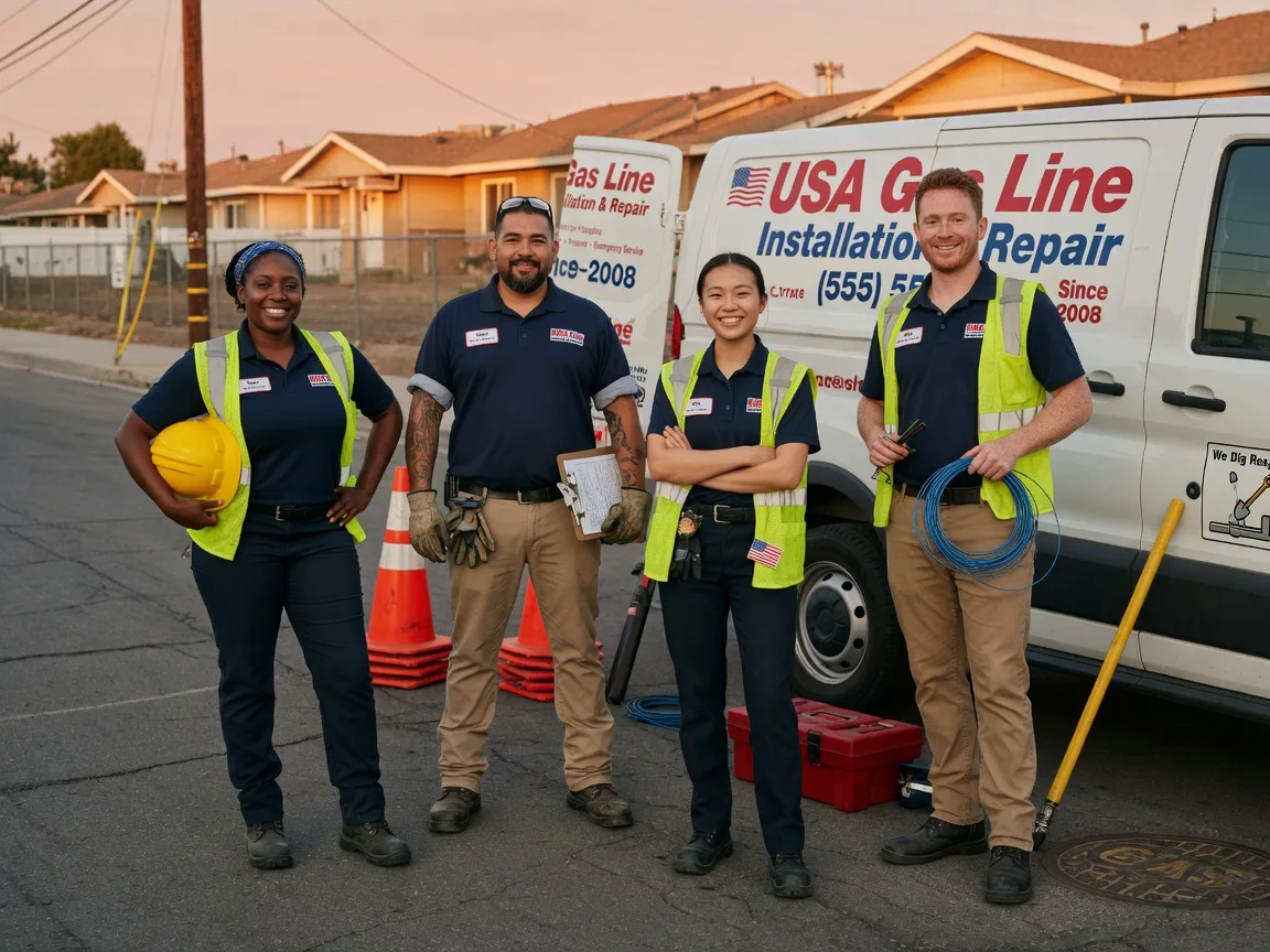 Gas Line Installation company in Harpers Ferry, IA